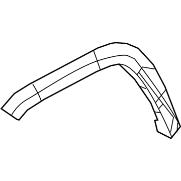 Mopar 68315996AF WHEEL OPENING FLARE