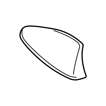 Lexus 86077-48020-A2 Cover Kit, Antenna O