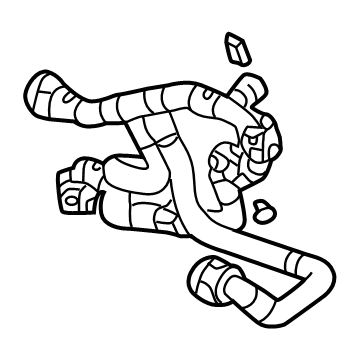 GM 85522829 HOSE ASM-DRV MOT CONT MDL RAD OTLT