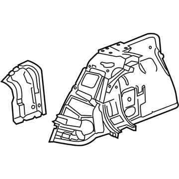 GM 22952238 Inner Wheelhouse