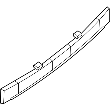 Nissan 85090-3TB1B Energy ABSORBER Rear Bumper
