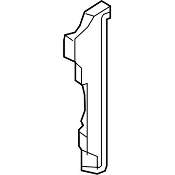 Kia 29135B2300 Guard-Air, RH