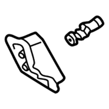 Lexus 58190-60120 Footrest, Front Floor