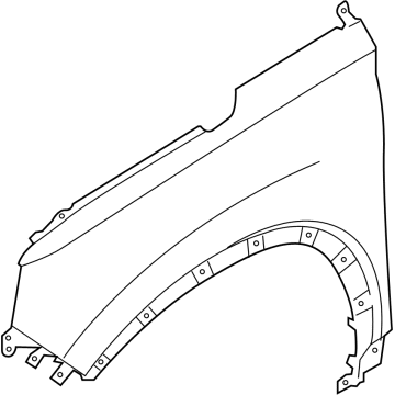 Hyundai 66310-S2000 Panel Assembly-Fender, LH