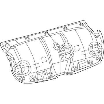 Lexus 64719-06380-C0 Cover, Luggage COMPA