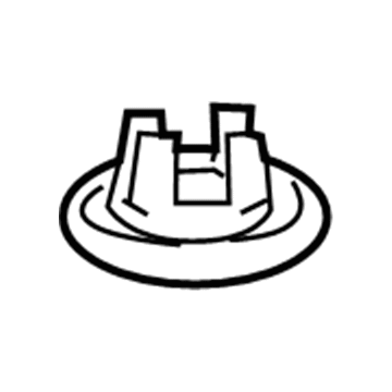 Lexus 48258-30050 INSULATOR, Rear Coil Spring