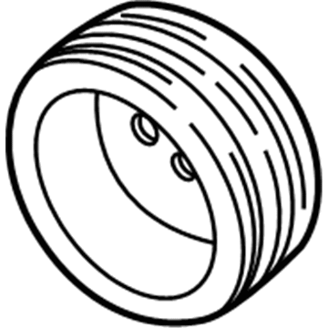 Ford F3DZ-6A312-A Pulley