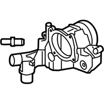 GM 12583849 Engine Coolant Outlet