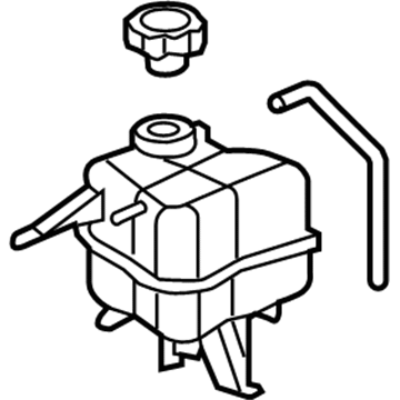 GM 15875447 Tank Asm-Radiator Surge