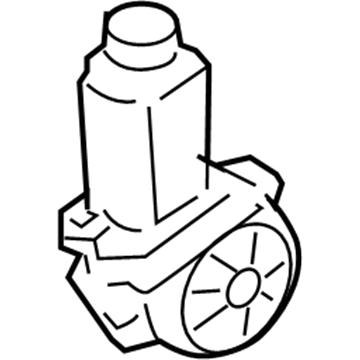 Hyundai 83460-3L000 Motor Assembly-Rear Door Power Regulator, RH