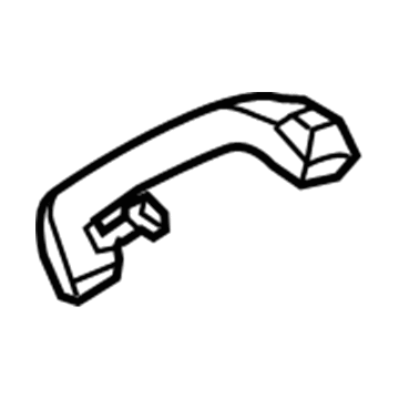 BMW 51-16-7-300-413 Handle Rear Left