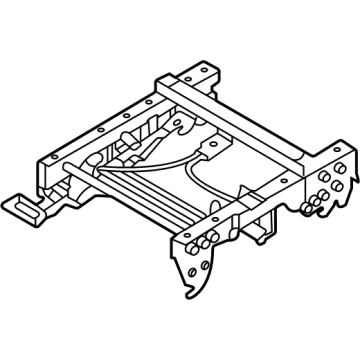 Kia 896E0R0010 LEG ASSY-2ND SEAT, RH