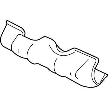 GM 10189236 Shield-Exhaust Manifold Heat Lower (R.H)