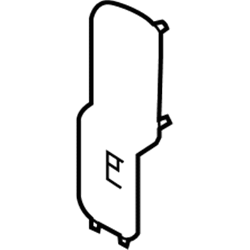 Toyota 64735-0E010-A0 Hole Cover