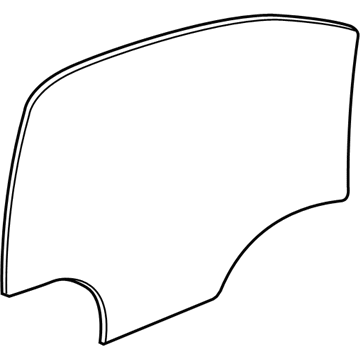 GM 95207984 Door Glass