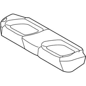 Kia 891604UAB0AVA Cover-Rear Seat Cushion