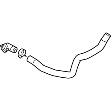 Hyundai 25415-L1300 Hose Assembly-RADAATOR, LWR