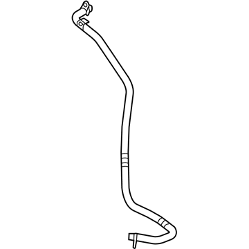 BMW 17-22-2-284-078 Engine Oil Cooler Pipe, Return