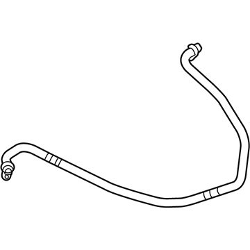 BMW 17-22-2-284-077 Engine Oil Cooler Pipe, Flow