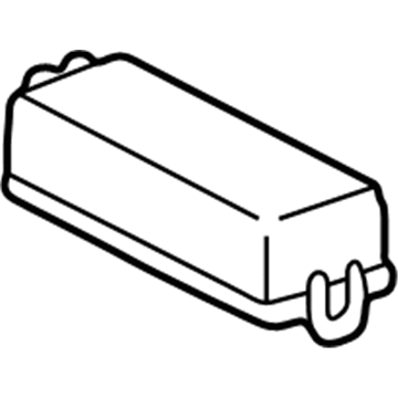 Lexus 82662-48010 Cover, Relay Block, Upper, NO.1