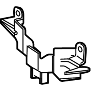 Lexus 53525-53030 Protector, Hood Lock
