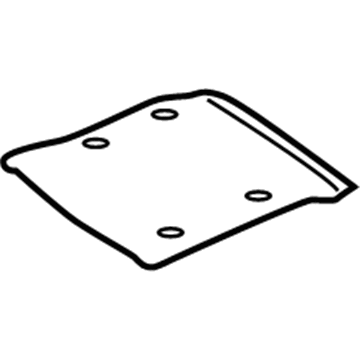 Lexus 53393-53020 Protector, Hood, FR
