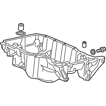 Acura 11200-5A2-A00 Pan Assembly, Oil