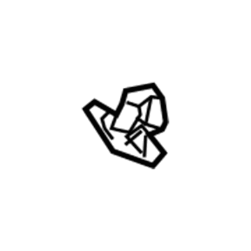 GM 15127030 Front Headliner Retainer