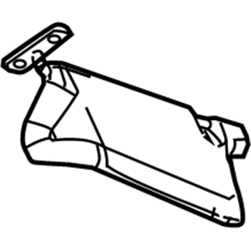 GM 15213196 Sunvisor