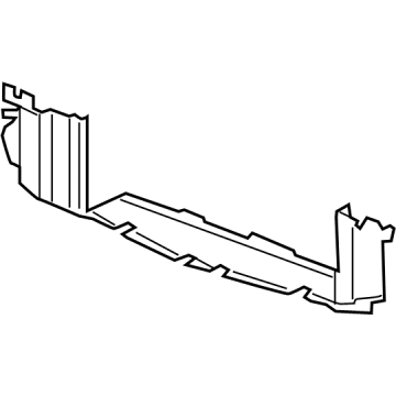 GM 23493654 Lower Baffle