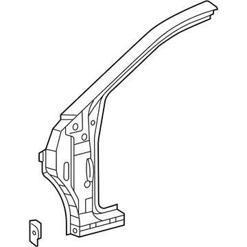 Lexus 61132-0E010 Pillar, Front Body, Upper Outer LH