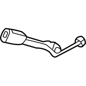Nissan 86842-0W000 Front Seat Buckle Belt Assembly