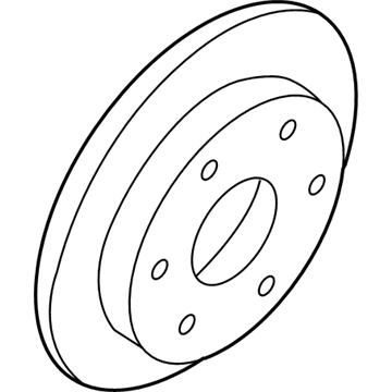 Infiniti 43206-9FF0C Rotor Brake