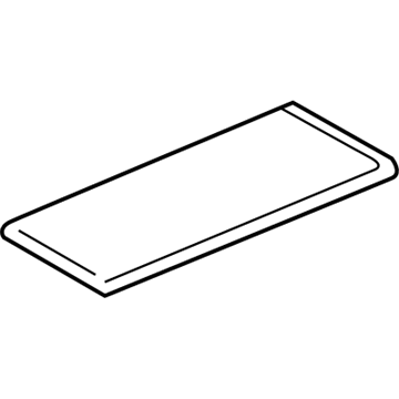 Hyundai 87257-2D500 Pad-Rear Spoiler Mounting, LH