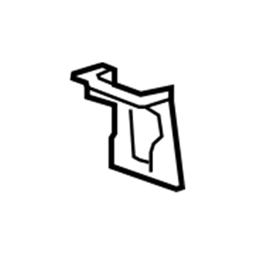 Toyota 72595-0D010 Recliner Lever Base
