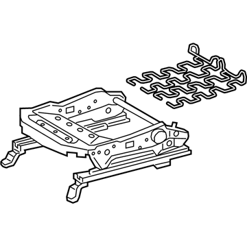 Toyota 71610-0D300 Cushion Frame