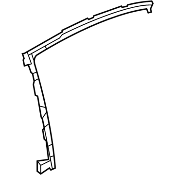 BMW 51-35-7-033-807 Seal, Rl Door Closing Plate