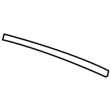 BMW 51-35-7-033-813 Window Guide Web Cover Left