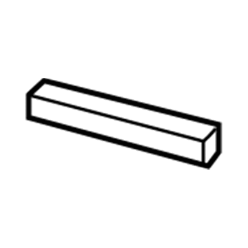 Nissan 85220-JF00A Bracket-Rear Bumper Side, RH