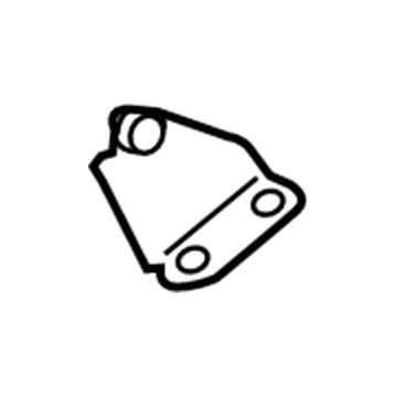 Lexus 71303-53020 Hinge Sub-Assembly, Rear Seat