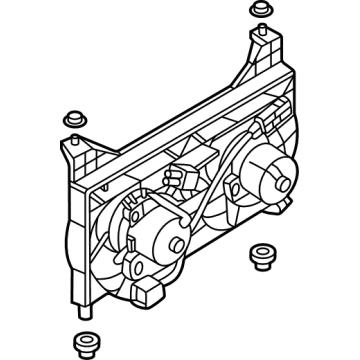 Ford HL3Z-8C607-E Electronic Cooling Fan