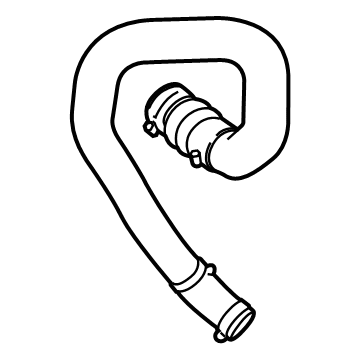 Ford JL3Z-6C646-A Upper Hose