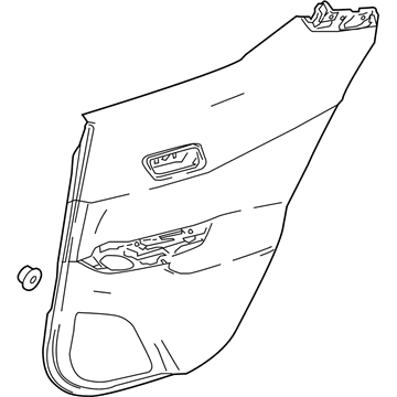 Toyota 67630-F4010-C6 Door Trim Panel