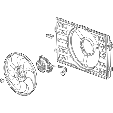 GM 84190683 Fan Module