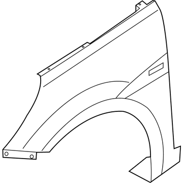 Hyundai 66311-1R350 Panel-Fender, LH