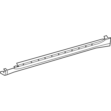 Lexus 75851-53903 MOULDING, Body ROCKE