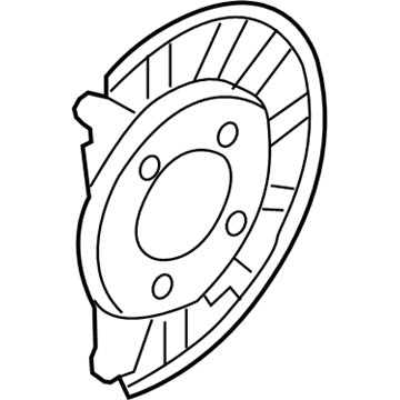 Ford 8C2Z-2390-B Splash Shield