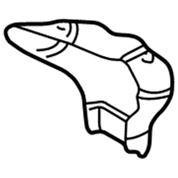 Hyundai 28525-37153--DS Protector-Heat, LH