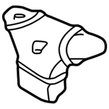 Hyundai 28525-37360 Protector-Heat, RH