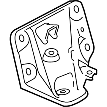 BMW 22-11-6-760-317 Engine Support Bracket Front Left